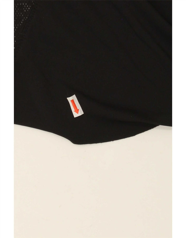 Nike Mens Dri Fit Graphic Sport Shorts Medium Black Polyester