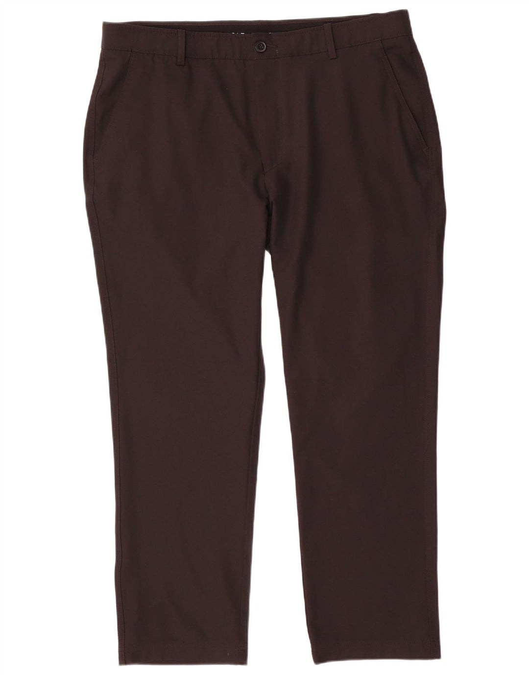 Calvin Klein Mens Golf Straight Chino Trousers W38 L29 Black Polyester