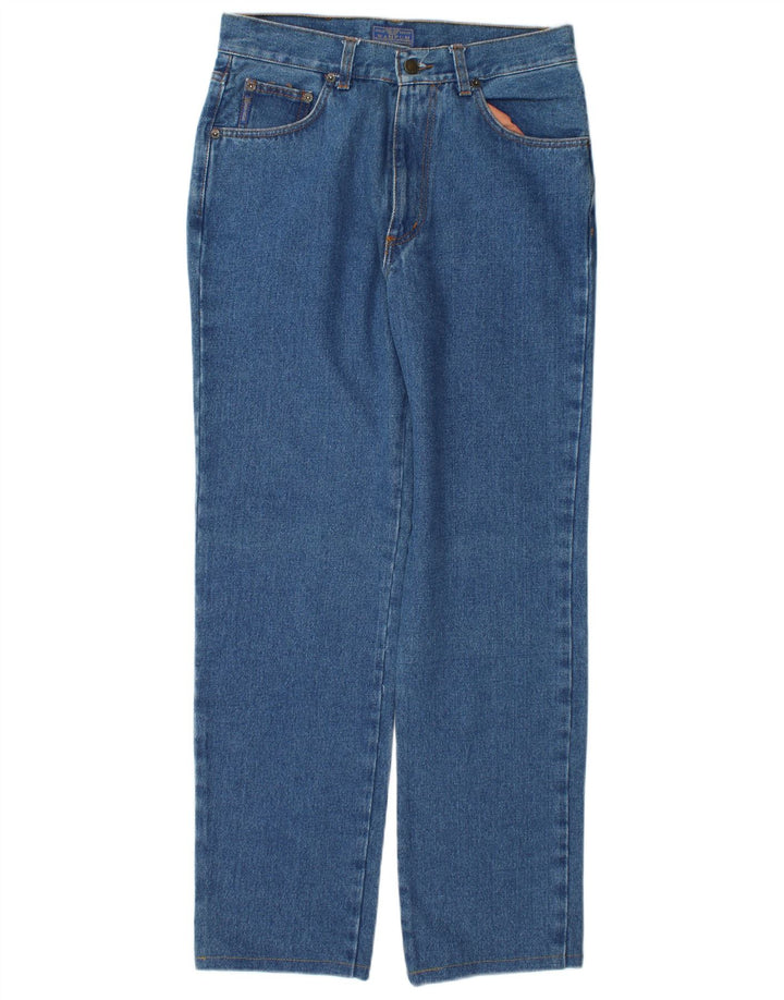 Wampum Mens Straight Jeans W32 L31 Blue Cotton