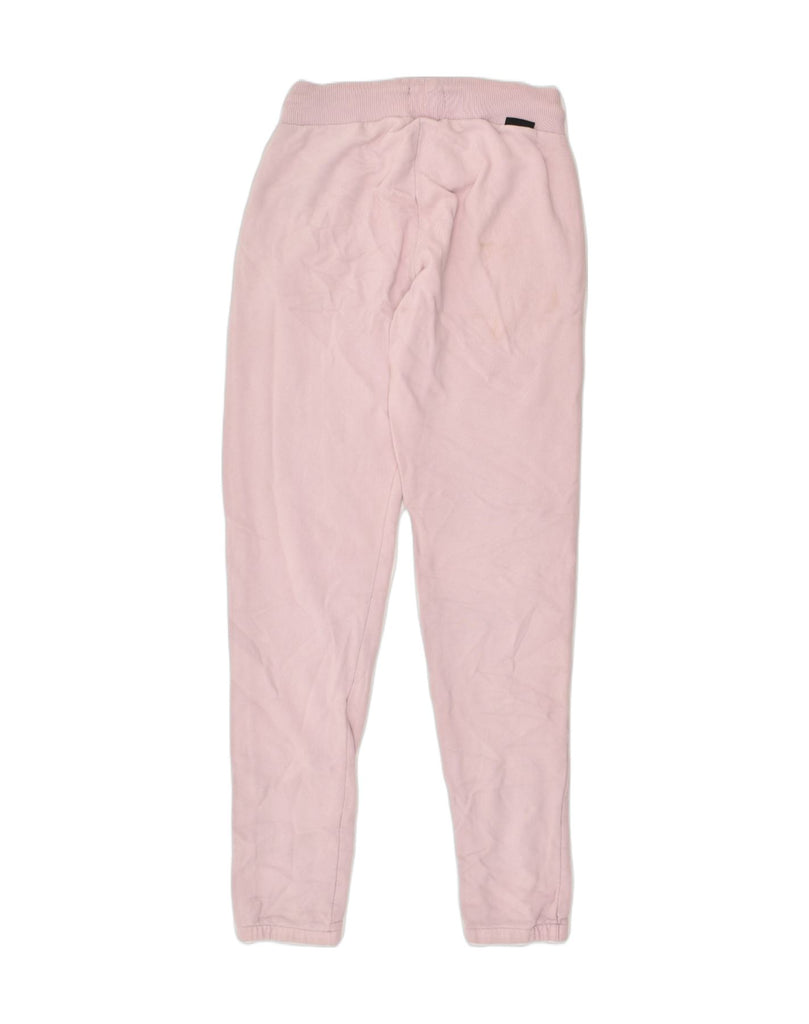 SUPERDRY Womens Tracksuit Trousers UK 6 XS Pink Cotton | Vintage Superdry | Thrift | Second-Hand Superdry | Used Clothing | Messina Hembry 