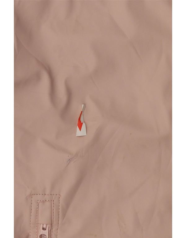 French Connection Womens Hooded Windbreaker Jacket US 8 Medium Pink