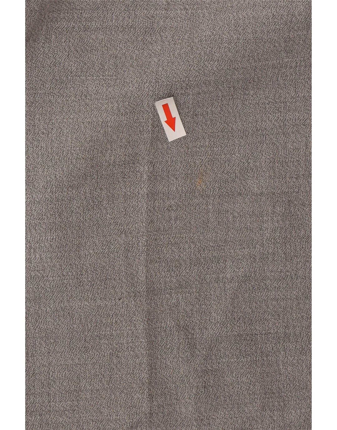 Zara Mens Slim Suit Trousers EU 46 XL W36 L33 Grey Polyester