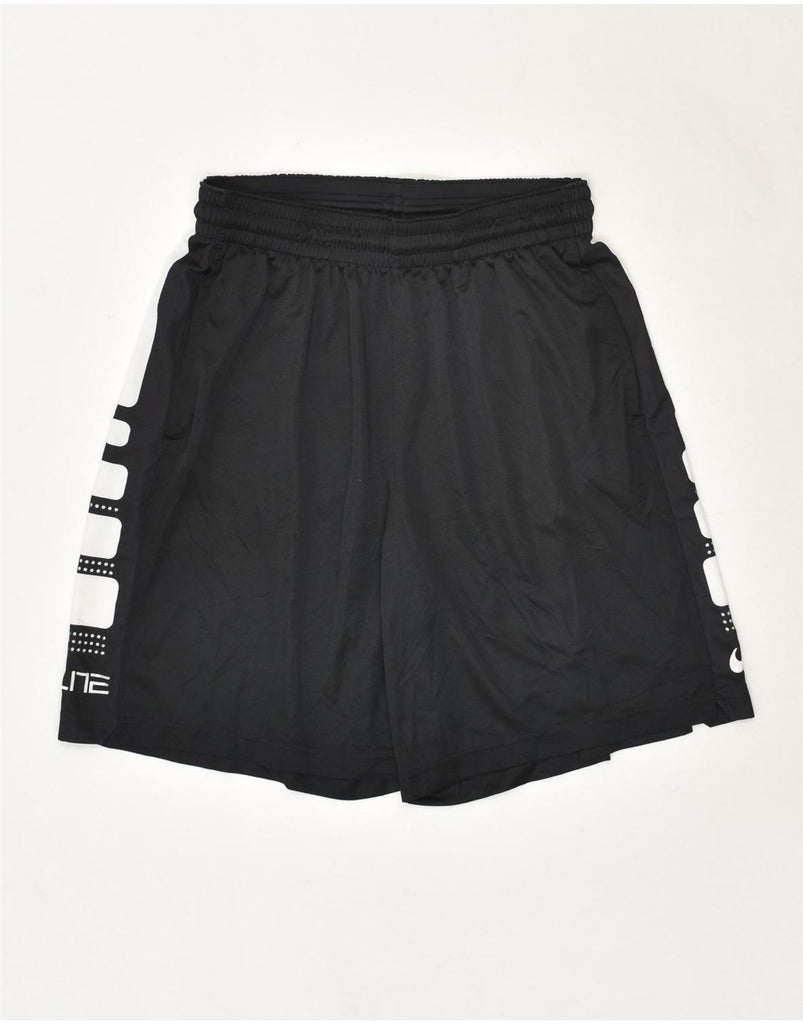 NIKE Mens Graphic Sport Shorts XL Black Polyester | Vintage Nike | Thrift | Second-Hand Nike | Used Clothing | Messina Hembry 