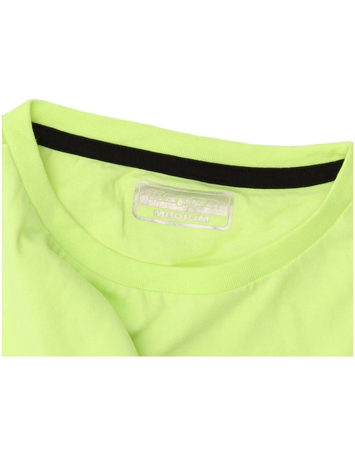 Kappa Mens Graphic T-Shirt Top Medium Green