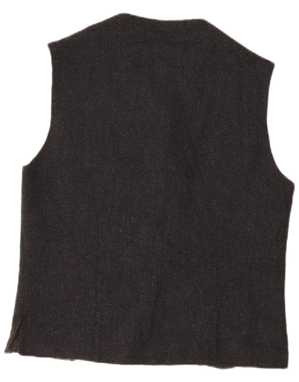 Vintage Mens Utility Gilet UK 36 Small Grey