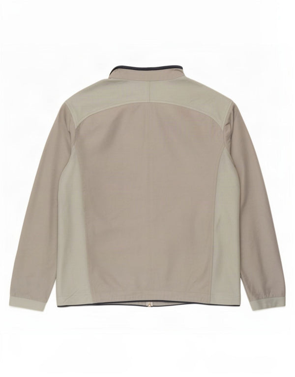 Brugi Mens Tracksuit Top Jacket IT 50 Medium Grey Colourblock Polyester
