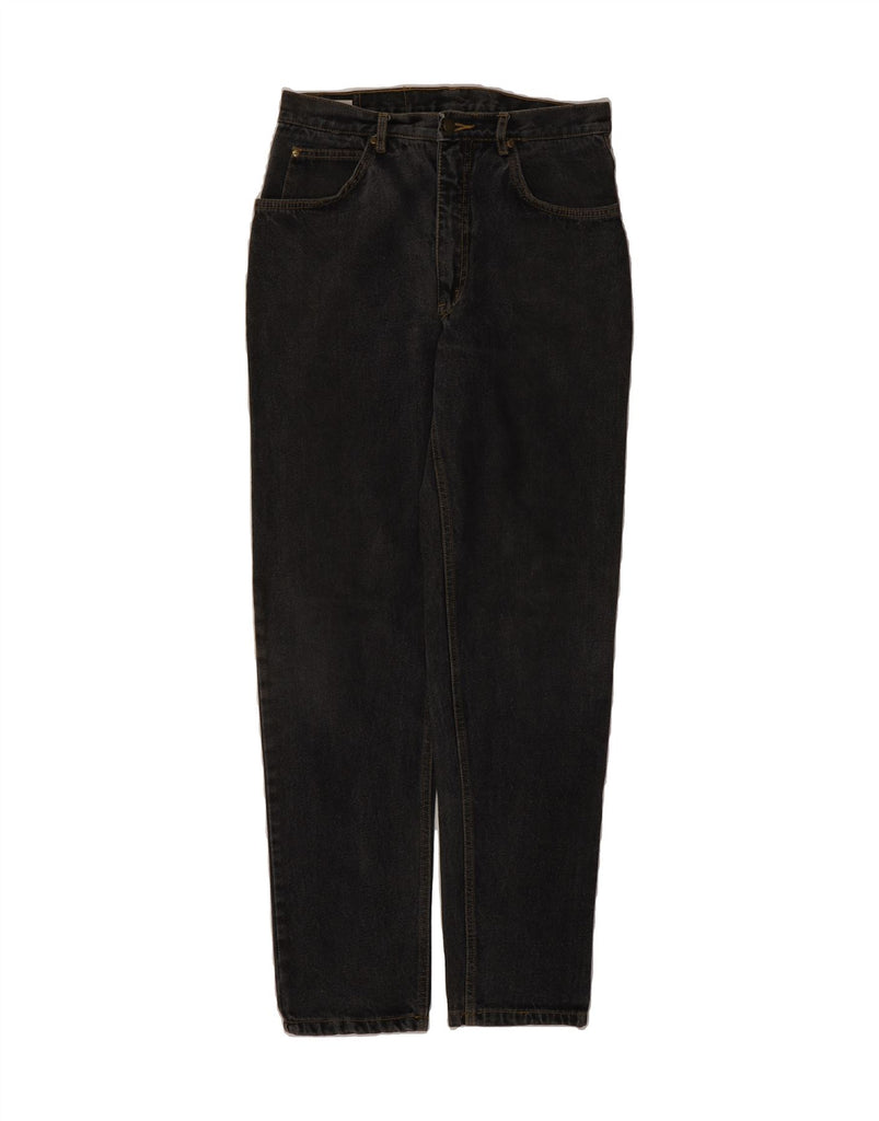 VINTAGE Mens Tapered Jeans W34 L34 Black Cotton Vintage Vintage and Second-Hand Vintage from Messina Hembry 