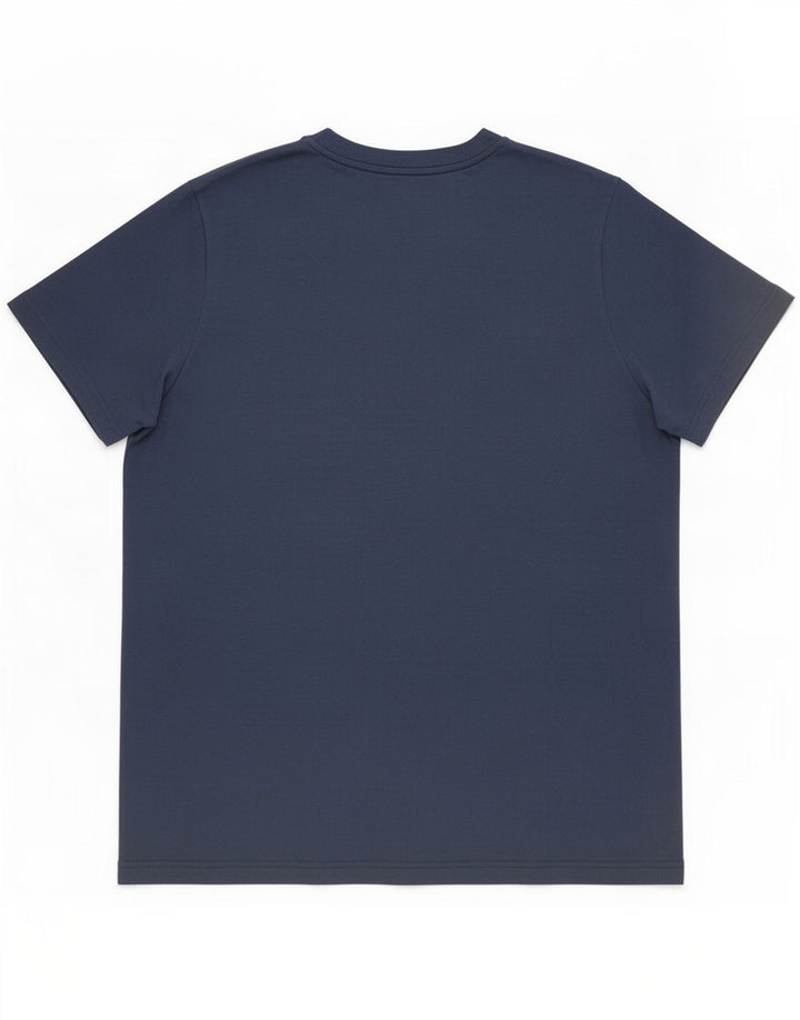 Adidas Mens T-Shirt Top Large Navy Blue Polyester
