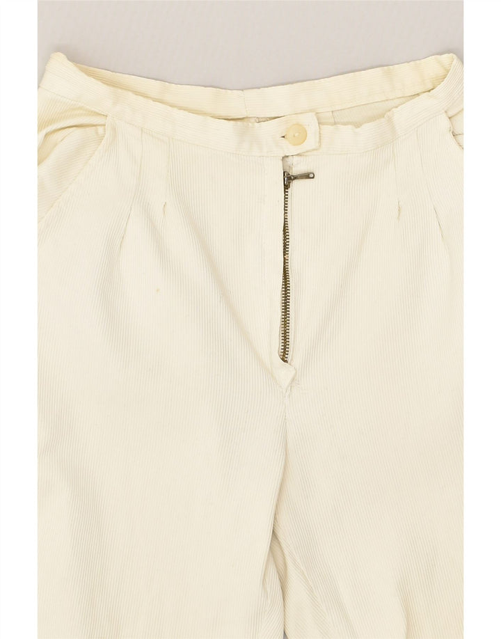 VINTAGE Womens Stirrup Slim Chino Trousers W26 L27  Off White | Vintage Vintage | Thrift | Second-Hand Vintage | Used Clothing | Messina Hembry 
