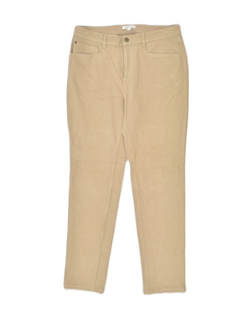 ORVIS Mens Tapered Casual Trousers US 12 Large W32 L30 Beige Classic | Vintage | Thrift | Second-Hand | Used Clothing | Messina Hembry 