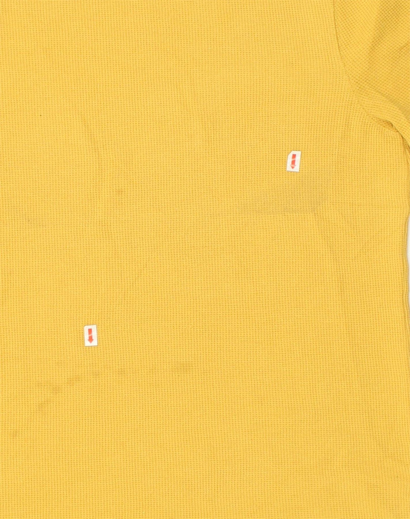 BANANA REPUBLIC Mens T-Shirt Top Large Yellow Cotton | Vintage Banana Republic | Thrift | Second-Hand Banana Republic | Used Clothing | Messina Hembry 