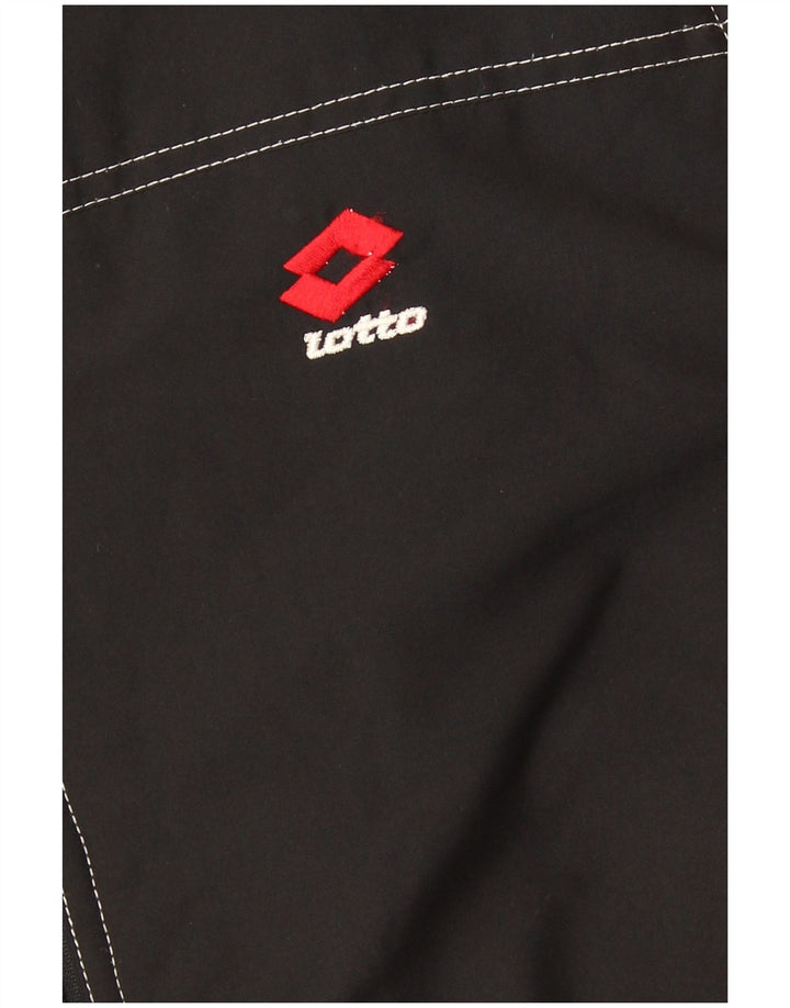 Lotto Mens Reversible Gilet UK 40 Large Black Colourblock