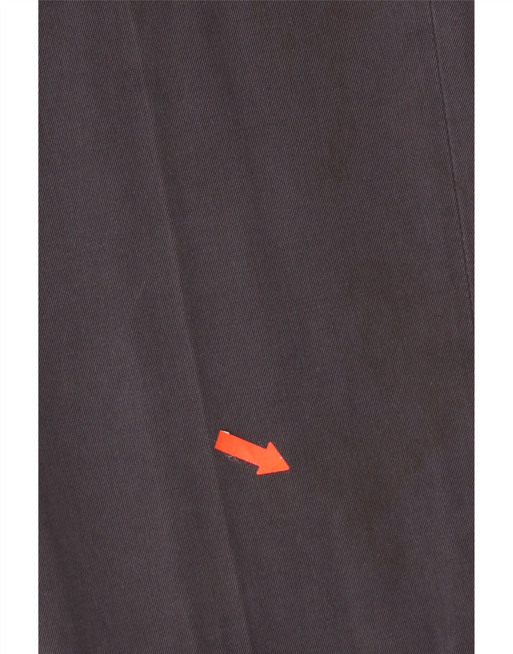 Dondup Mens Slim Chino Trousers W35 L33 Grey Cotton