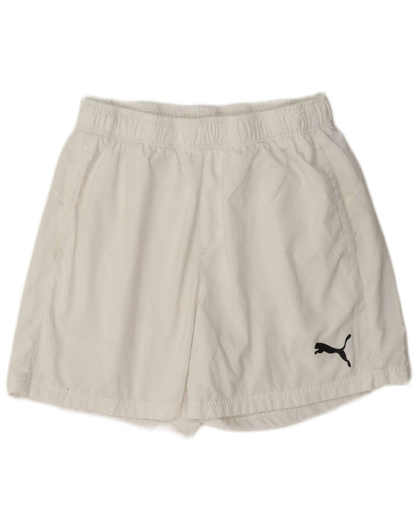 Puma Mens Sport Shorts Large White