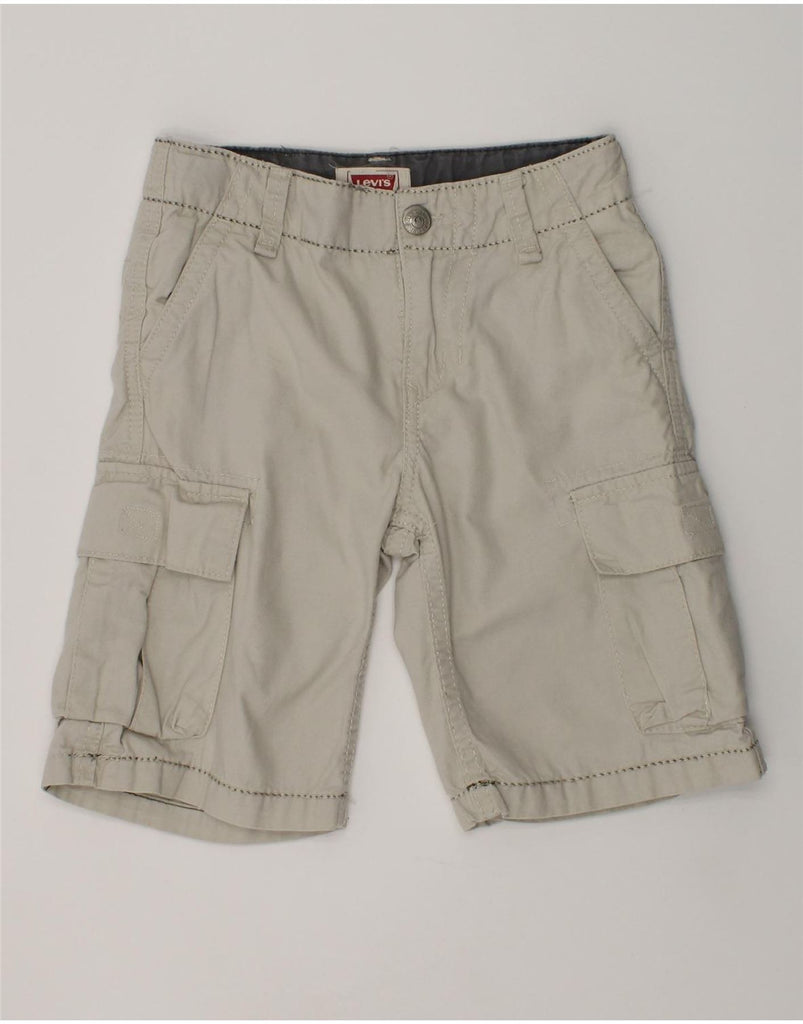 LEVI'S Boys Cargo Shorts 4-5 Years W22  Beige Cotton | Vintage Levi's | Thrift | Second-Hand Levi's | Used Clothing | Messina Hembry 