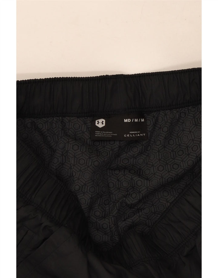 Under Armour Mens Loose Fit Tracksuit Trousers Joggers Medium Black