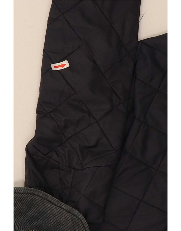 Barbour Boys Quilted Jacket 4-5 Years Navy Blue Classic