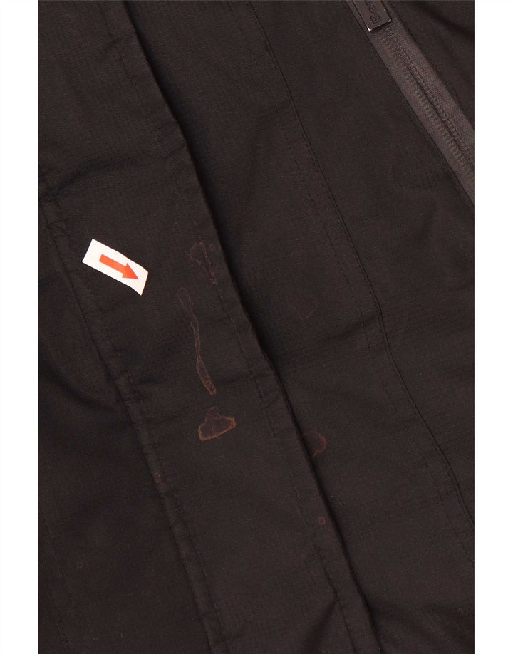 Bench Girls Hooded Parka Jacket 7-8 Years Black Polyester