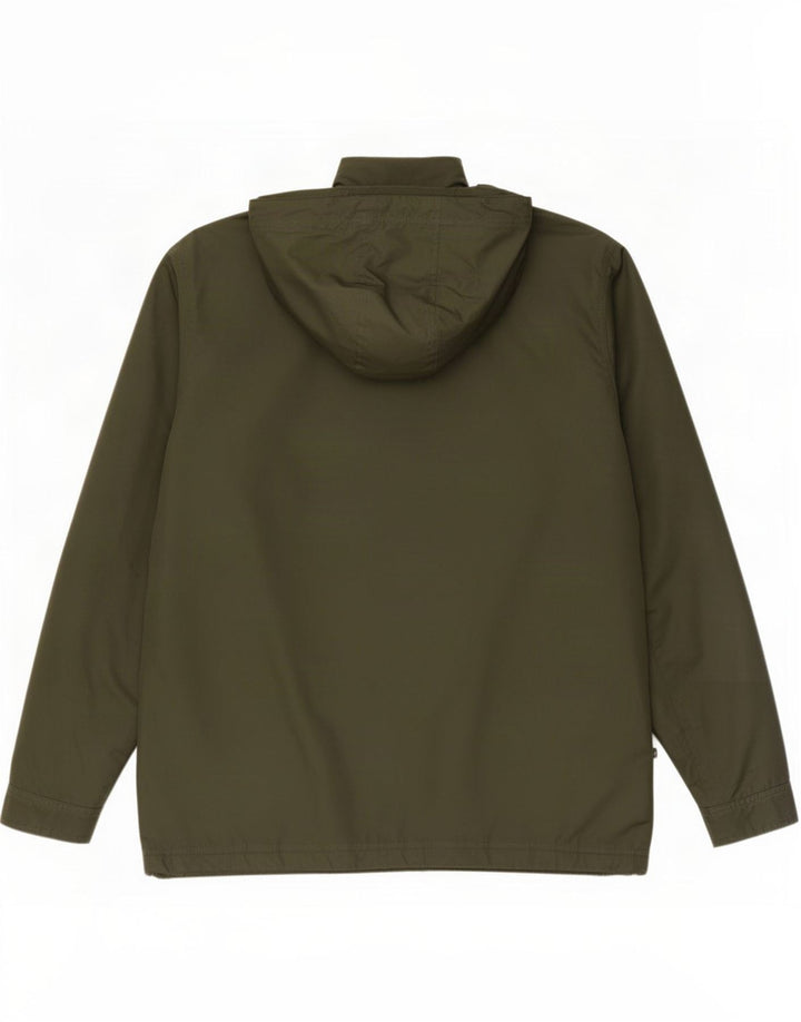 Farah Mens Hooded Rain Jacket UK 40 Large Green