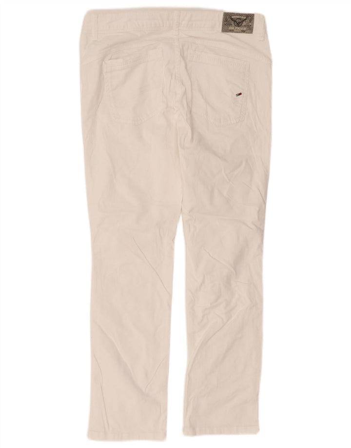 Tommy Hilfiger Mens Slim Jeans W34 L34 White Cotton
