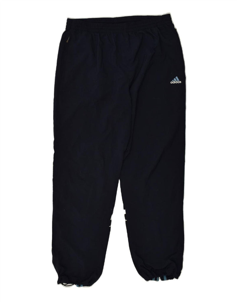 ADIDAS Mens Tracksuit Trousers Joggers UK 44/46 2XL Navy Blue Polyester | Vintage Adidas | Thrift | Second-Hand Adidas | Used Clothing | Messina Hembry 