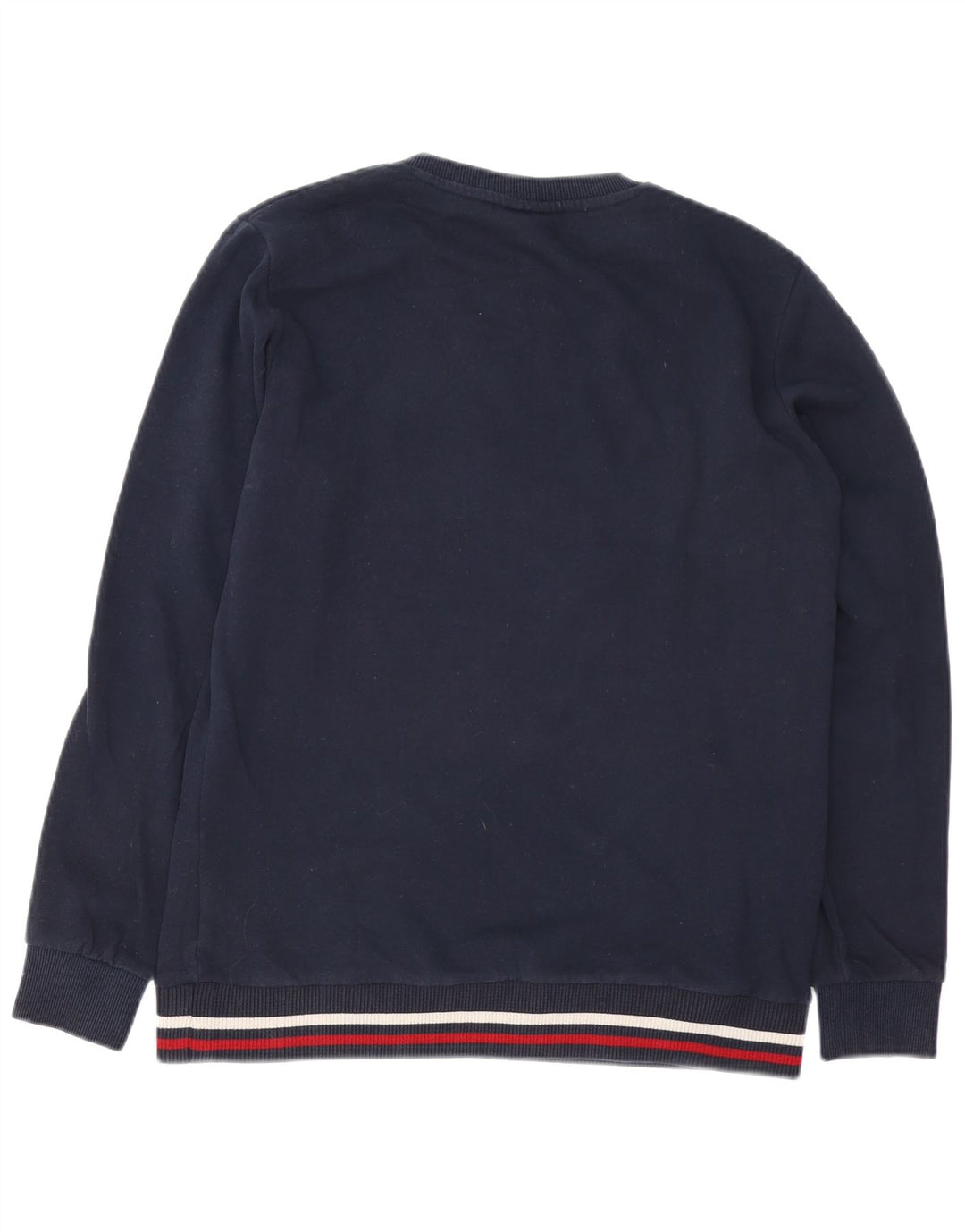Napapijri Boys Graphic Sweatshirt Jumper 15-16 Years Navy Blue Cotton