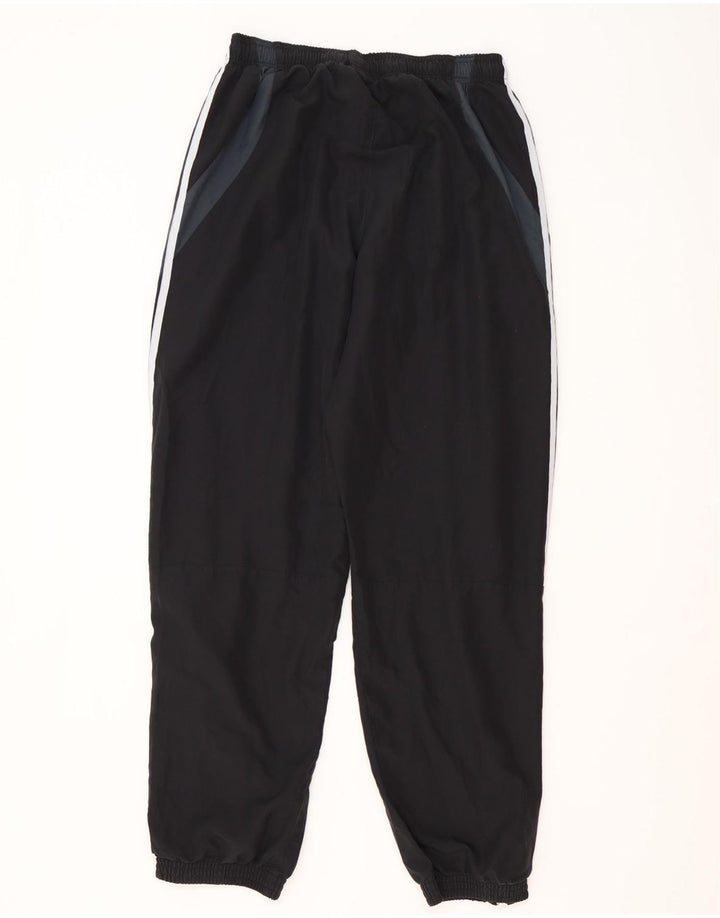 Adidas Mens Tracksuit Trousers Joggers Large  Black Colourblock Polyester