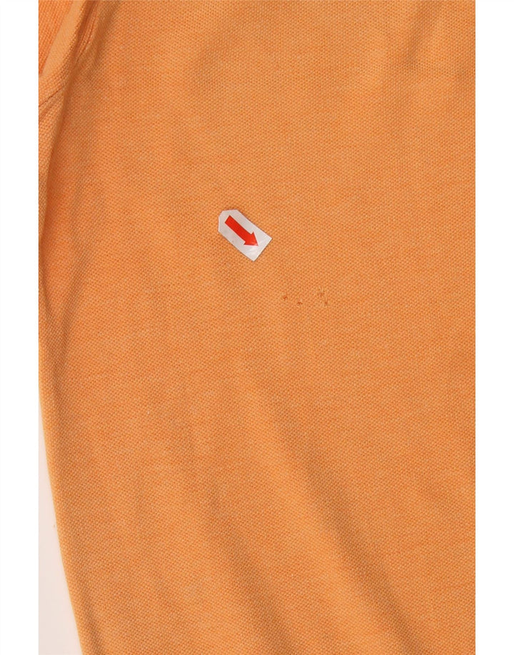 SERGIO TACCHINI Mens Polo Shirt Large Orange