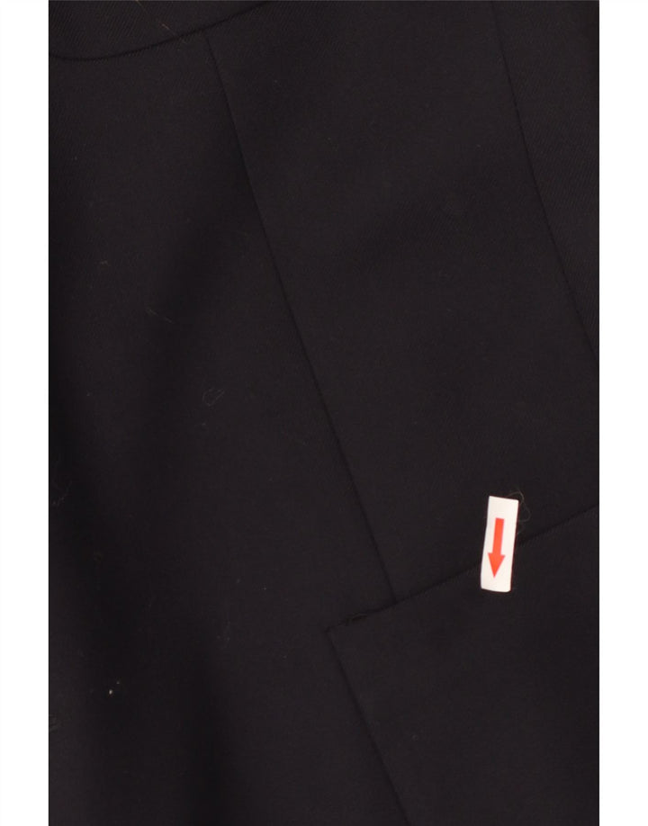 Magee Mens 2 Button Blazer Jacket UK 44 Large Navy Blue Wool