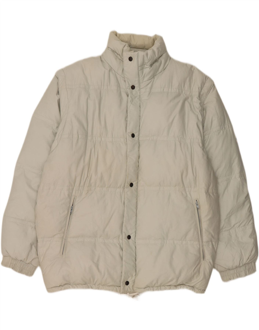 Martin's Mens Padded Jacket UK 42 XL White Cotton