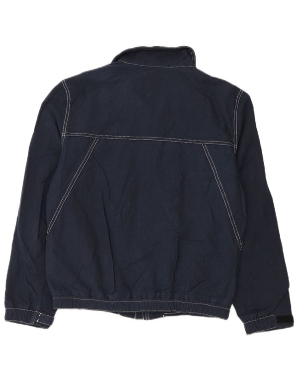 Murphy & Nye Mens Bomber Jacket UK 40 Large Navy Blue Polypropylene