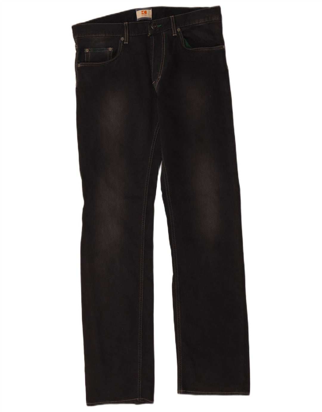 Hugo Boss Mens Straight Jeans W32 L32 Black