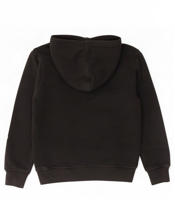 Canterbury Boys Graphic Hoodie Jumper 9-10 Years Black Cotton