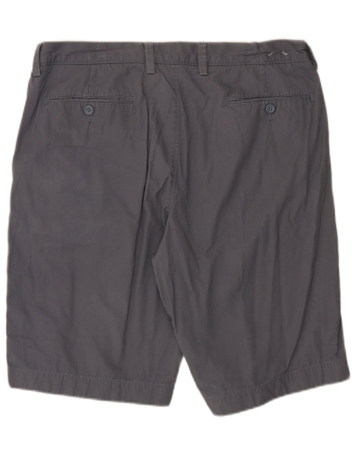 J. CREW Mens Rivington Chino Shorts W34 Large Grey Cotton
