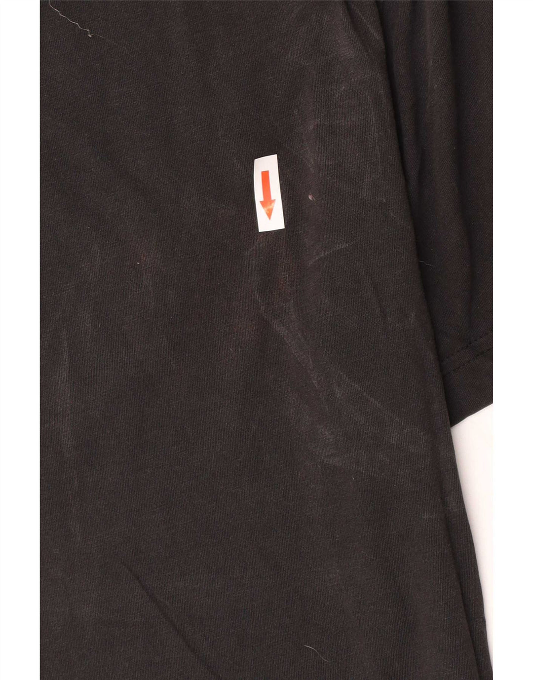 Reebok Mens Graphic T-Shirt Top Large Black Cotton