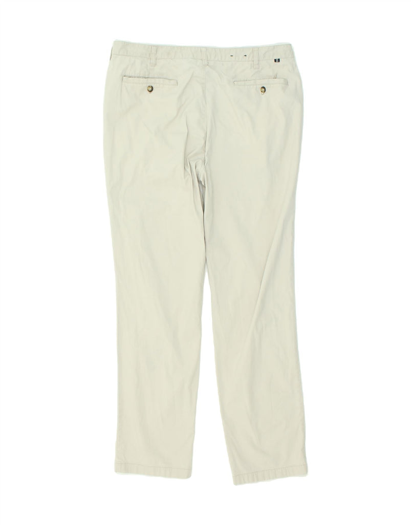 NAUTICA Mens Straight Chino Trousers W36 L34  Grey Cotton | Vintage Nautica | Thrift | Second-Hand Nautica | Used Clothing | Messina Hembry 