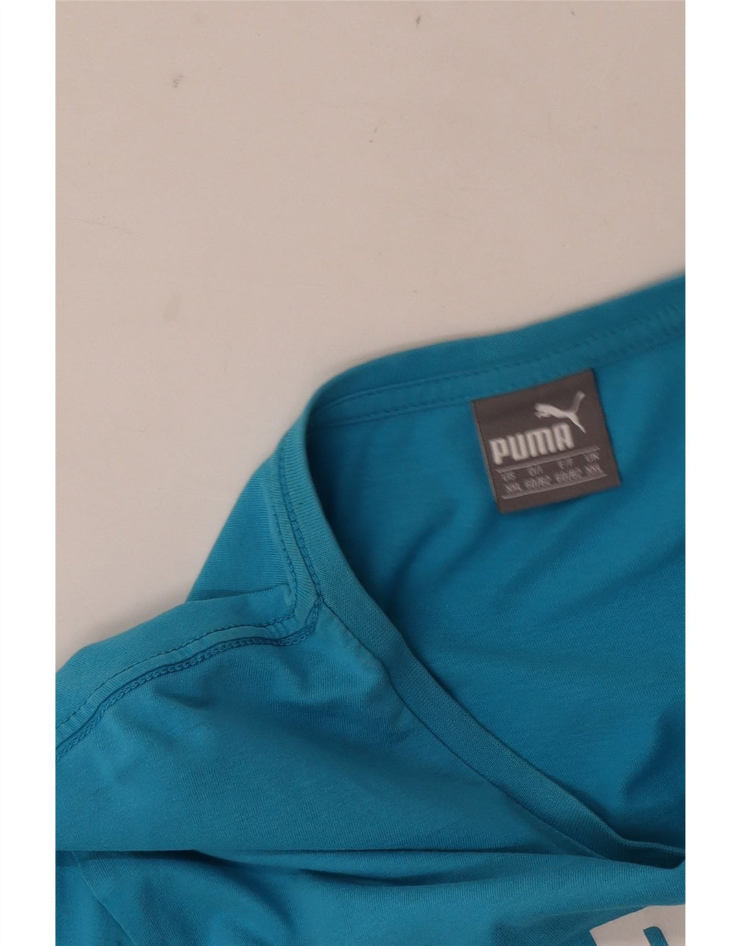 Puma Mens Graphic T-Shirt Top 2XL Blue
