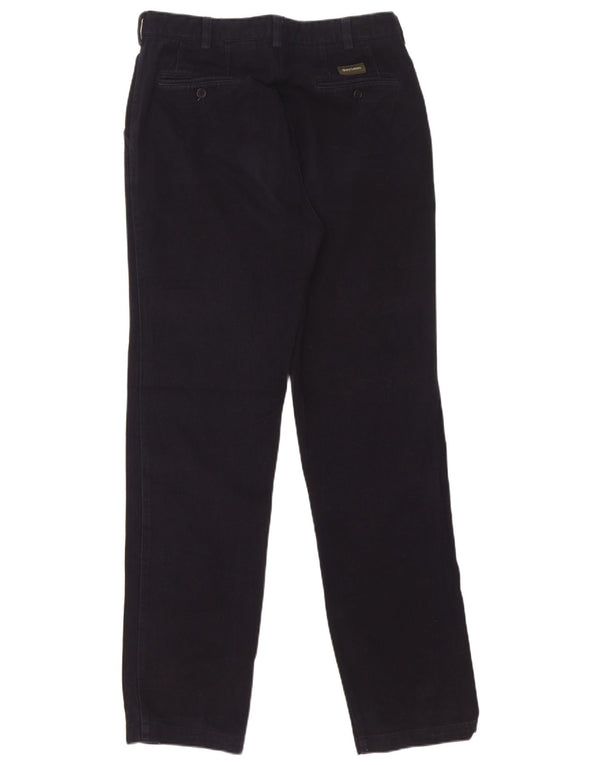 Henry Cottons Mens Chino Trousers IT 46 Small W30 L32 Navy Blue Cotton