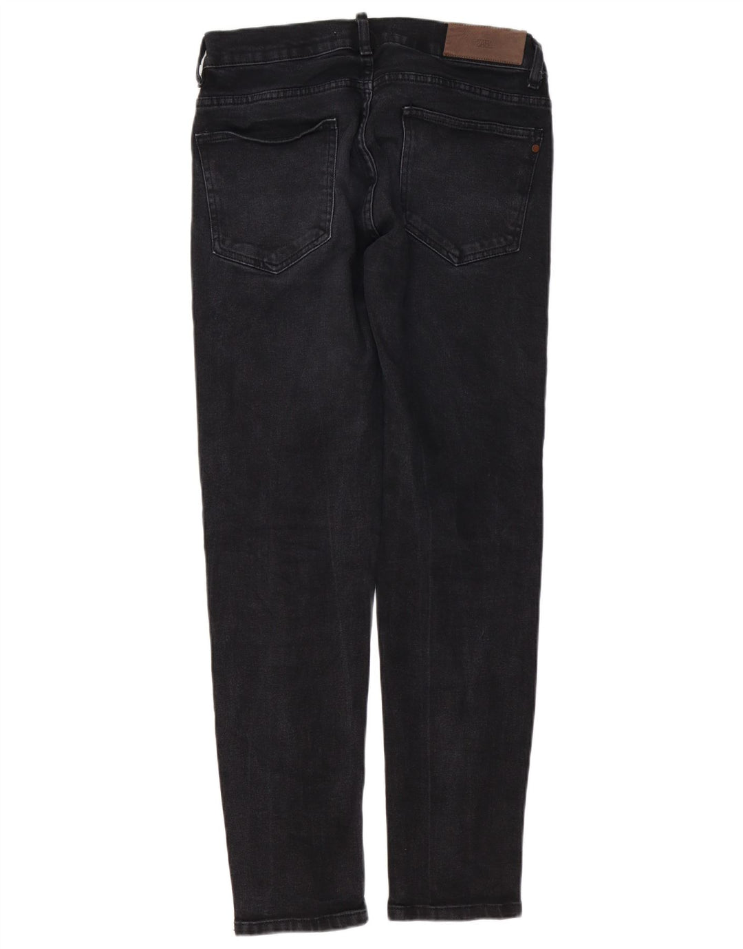 Zara Mens Skinny Jeans EU 42 Large W32 L30 Grey Cotton