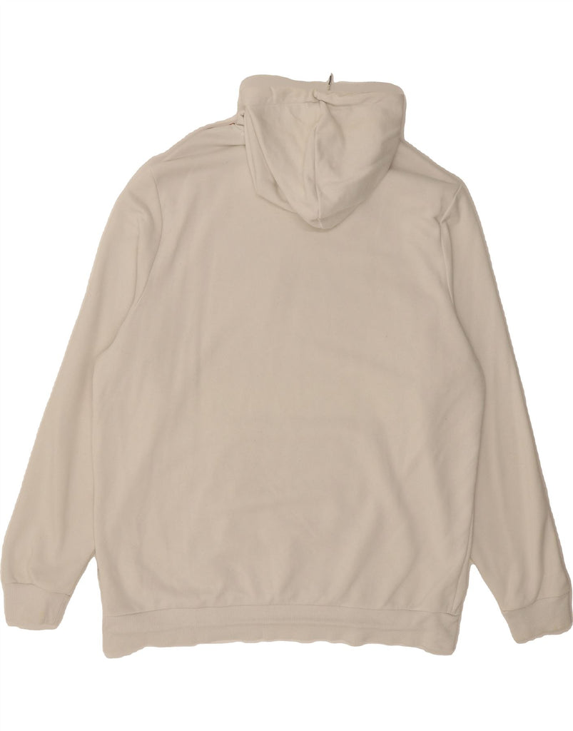 PUMA Mens Graphic Hoodie Jumper XL White Cotton Vintage Puma and Second-Hand Puma from Messina Hembry 