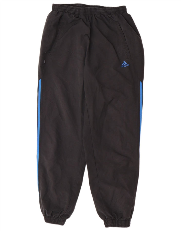 Adidas Mens Tracksuit Trousers Joggers Large Black Polyester