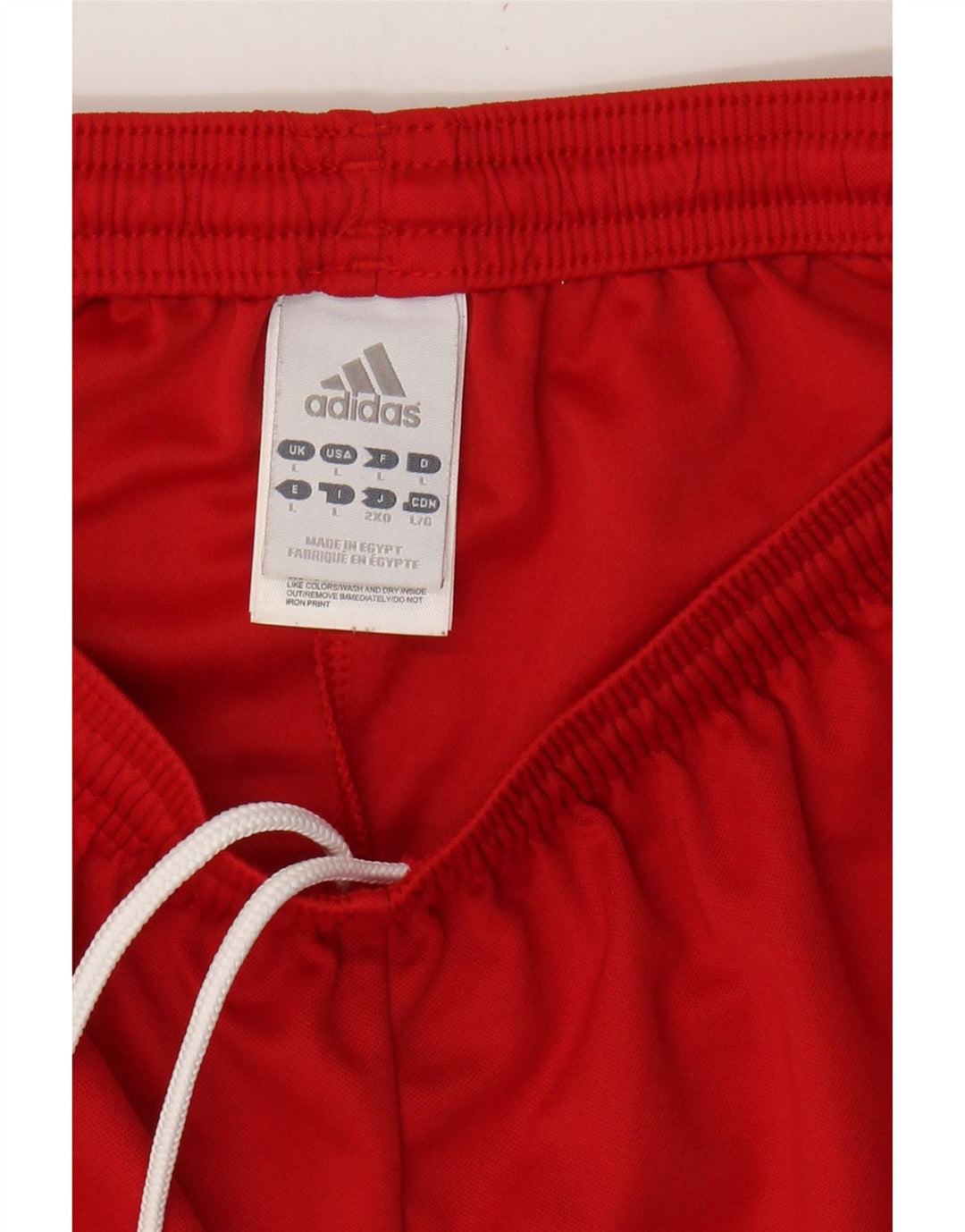 ADIDAS Mens Climalite Sport Shorts Large  Red Polyester Vintage Adidas and Second-Hand Adidas from Messina Hembry 