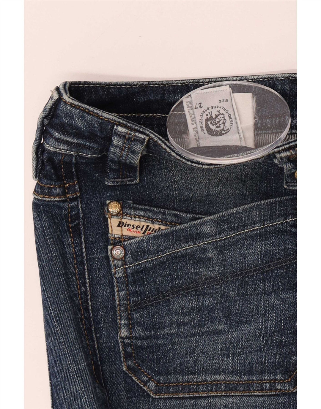 Diesel Womens Slim Jeans W27 L33 Blue