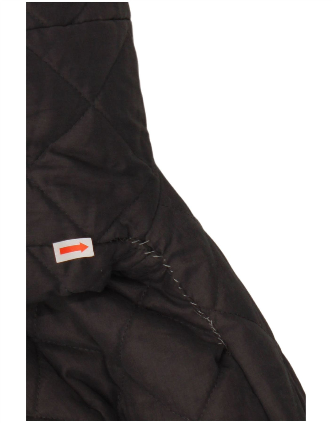 White Stuff Womens Hooded Quilted Overcoat UK 10 Small Grey Polyester