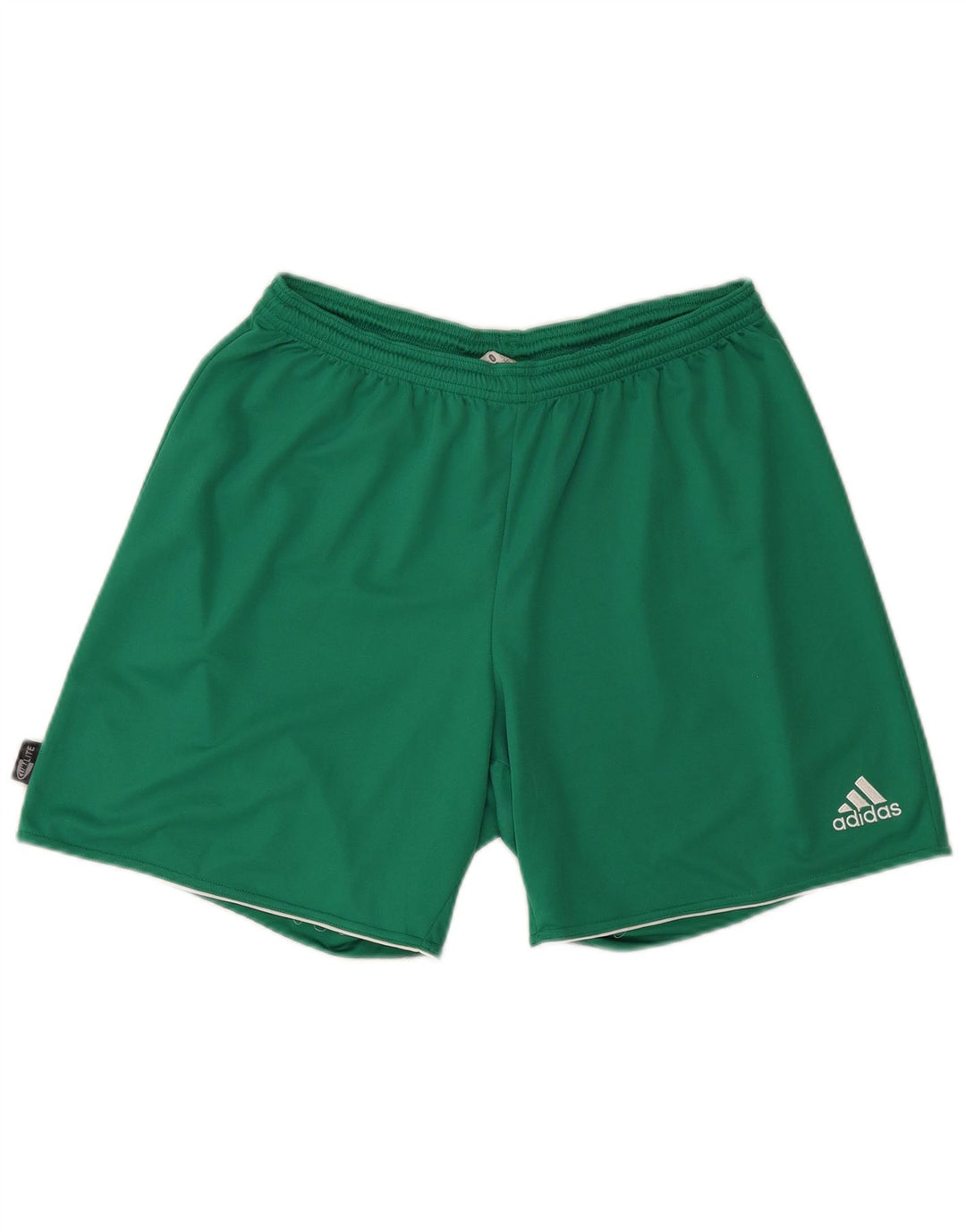 Adidas Mens Climalite Sport Shorts Large Green Polyester