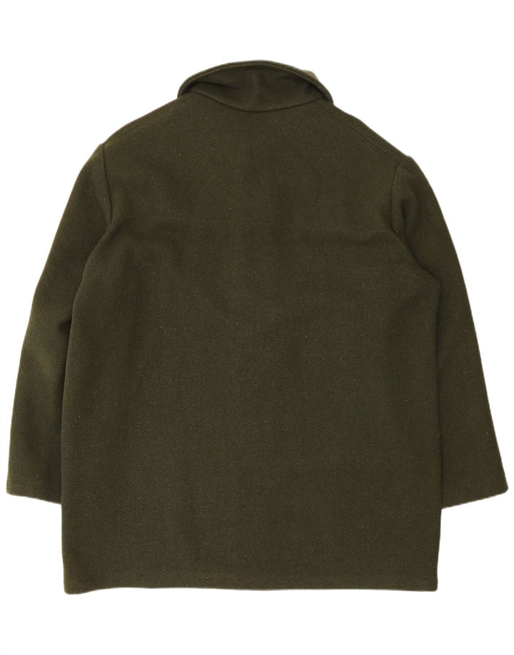 Vintage Mens Overcoat UK 42 XL Khaki