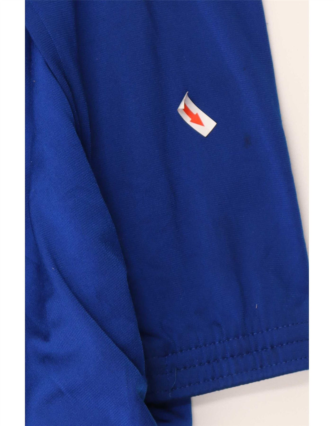 Adidas Mens Tracksuit Top Jacket UK 40/42 Medium Blue Colourblock Polyester