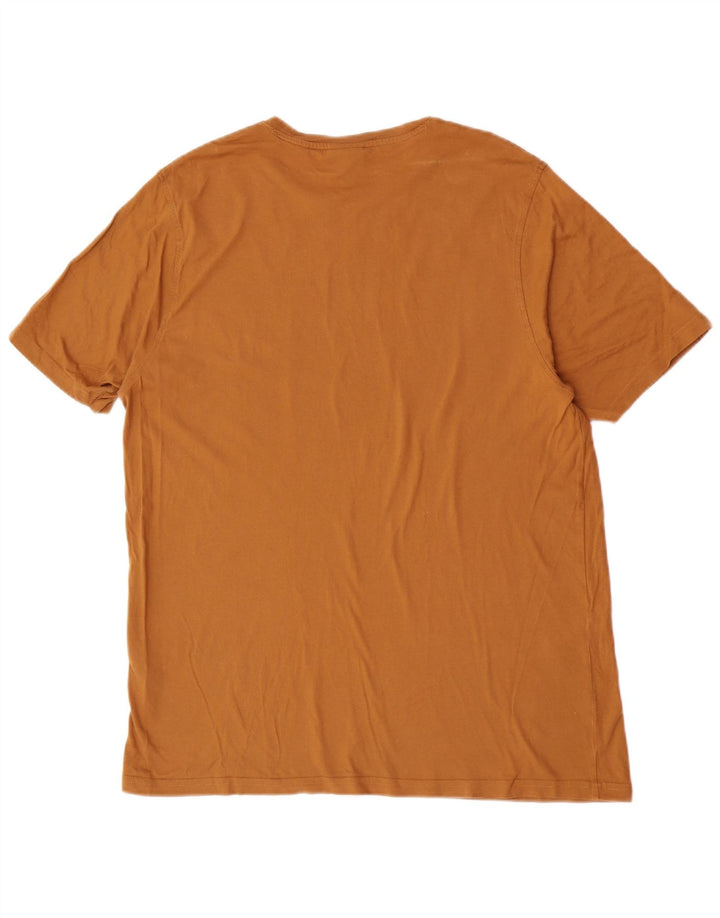 Ellesse Womens Graphic T-Shirt Top 2XL Brown Cotton