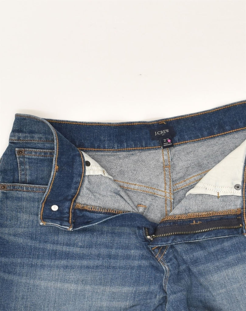 J. CREW Womens Denim Hot Pants W30 Medium  Blue Cotton | Vintage J. Crew | Thrift | Second-Hand J. Crew | Used Clothing | Messina Hembry 