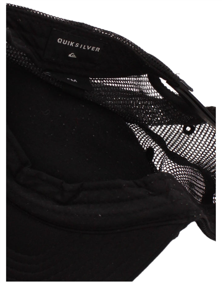 QUIKSILVER Mens Graphic Trucker Cap One Size Black Sports